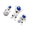 3 Piece Astronaut Figurines Cute Nordic Style PVC Spaceman Desk Decor for Cake Decoration Kids Room
