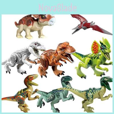 77001 Montagem de Dinossauro DIY Tiranossauro Rex Conjunto de Brinquedo de Blocos de Construção Pequenos Para Meninos