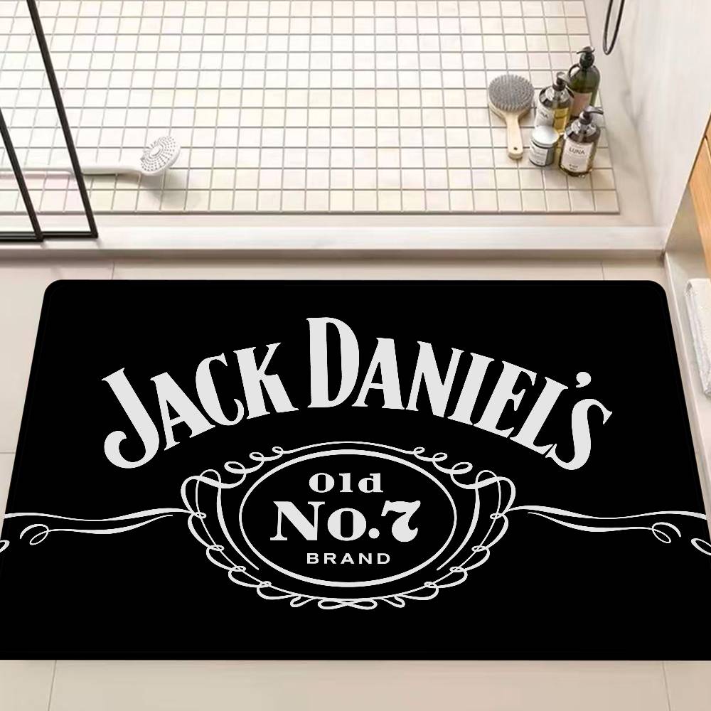 Brand J-Jack Daniel Luxury Entrance Door Mat Nordic Style Bedroom Living Room Doormat Home Balcony Anti-Slip Modern Home Decor