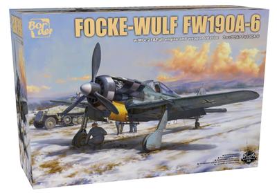 Border Model Scale German Air Force Plastic Model BF003 1/35 Focke-Wulf FW190A-6 w/WGr.21