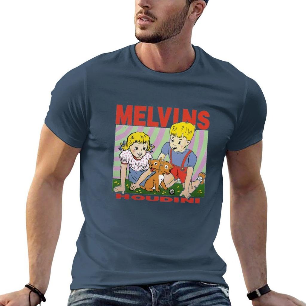 Melvins Houdini TShirt Cotton T Shirt Pack T Shirt Unisex Cotton T Shirts Cotton 100 TShirt