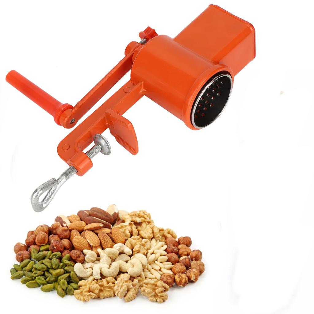 Hand Cranking Manual Grinder Aluminum Alloy Milling Machine for Nuts Grain Corn Wheat Oats