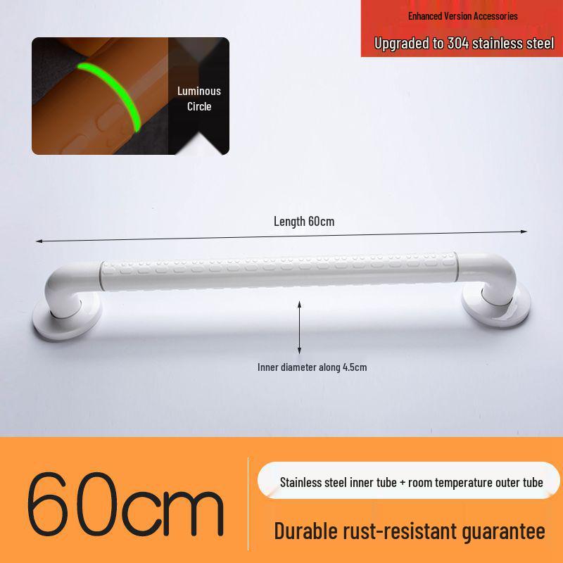 Sicherheits-Haltegriff aus Edelstahl für ältere Menschen - Badezimmer-WC-Armlehne