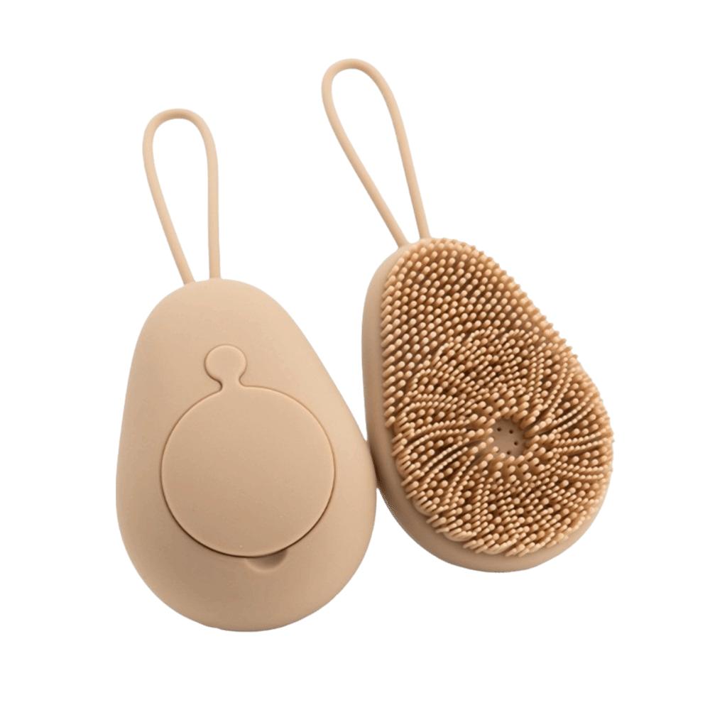 Silicone Body Wash Brush Body Scrubber Bath Shower Bathroom Tools Massage Brush  Shower