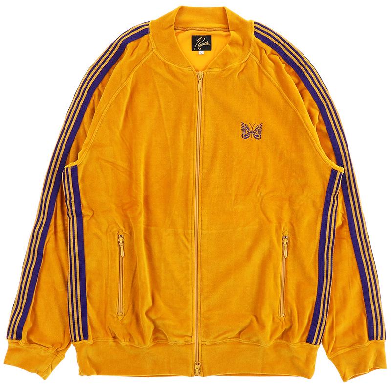 

NEEDLES x AWGE Оксамитова куртка-метелик - Модний спортивний одяг на блискавці в японському стилі XL