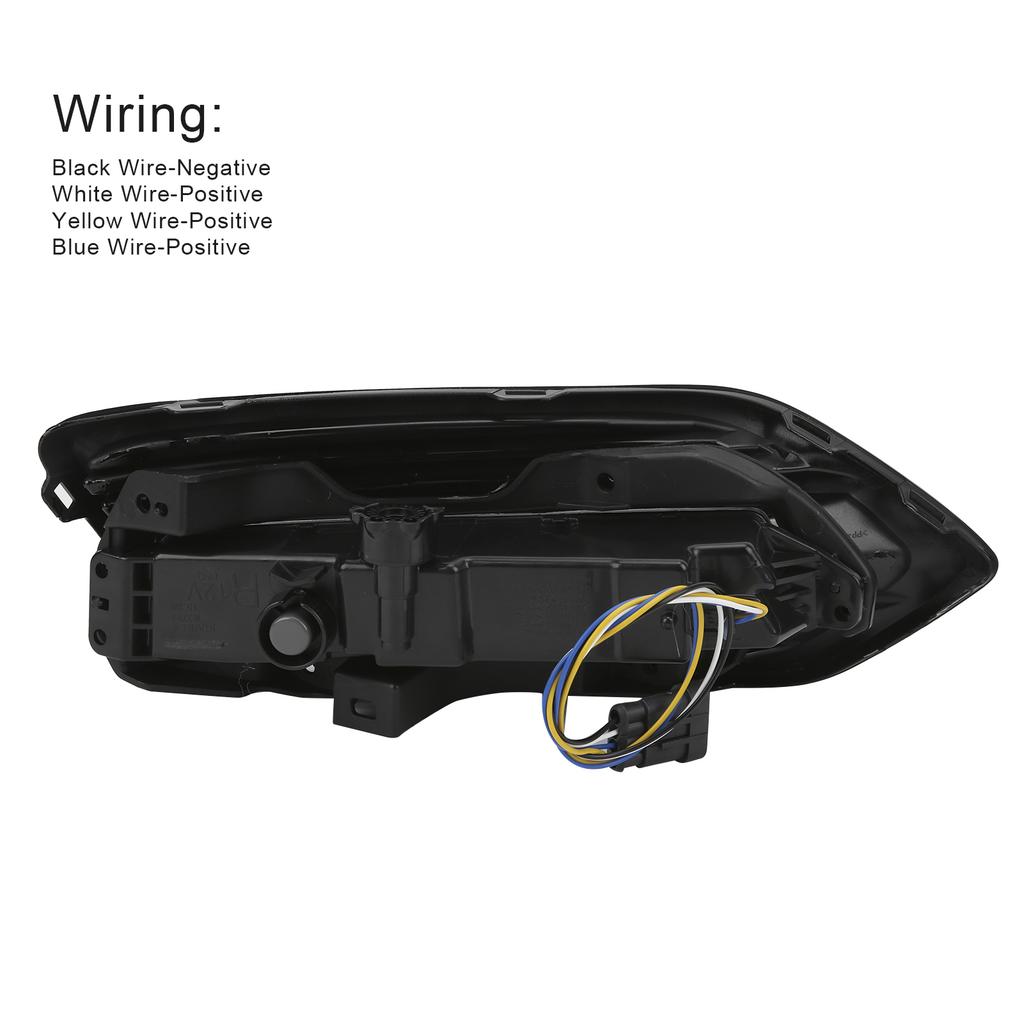 2pcs LED Daytime Running Lamp Turn Signal Foglight White Yellow Blue Light Replacement for Honda Vezel HRV