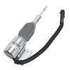 24V Engine Diesel Shut Off Solenoid 3932530 Fuel Shutdown Flameout Solenoid Replacement for Cummins