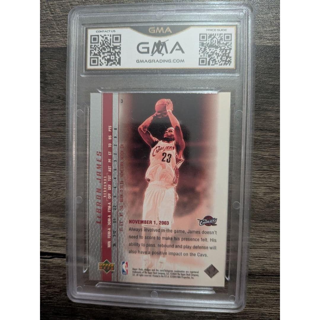 Used 2003 Upper Deck Lebron James Rookie