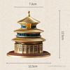 Creative Copper Incense Burners New Chinese Temple Of Heaven Home Indoor Living Room Bedroom Buddhist Hall Decoration Censer 1Pc