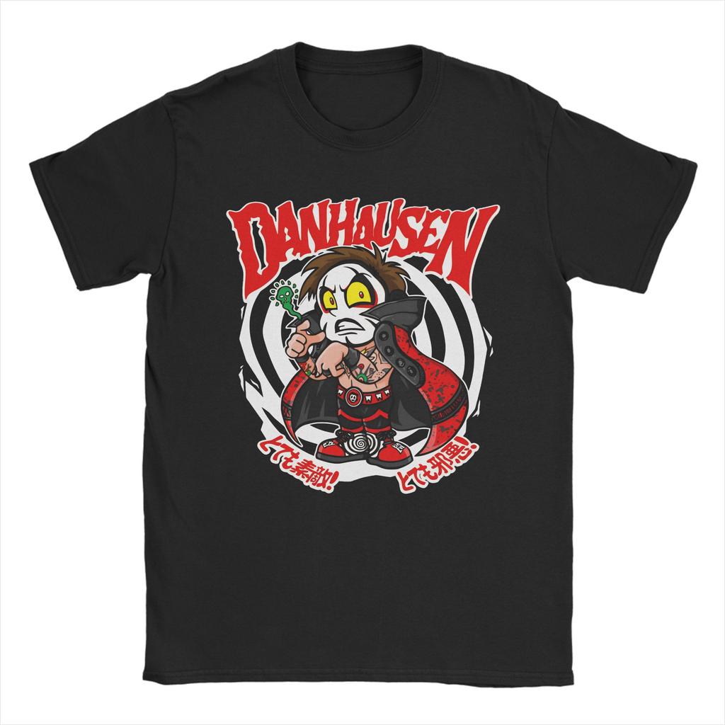 Danhausens Sehr Nett Sehr Böse Unisex T-Shirt Vintage T-Shirts Kurzarm Rundhals T-Shirt Reine Baumwolle Druck Kleidung