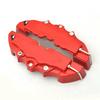 2PCS 3D Red Car Universal Disc Brake Caliper Covers Left & Right Accessories Kit