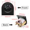 Vehicle Meter 12V Automobile Car Gauge 2" 52mm Water Temp Oil Temp Oil Press Fuel Voltage Oil Pressure Meter PSI Black Shell