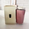 Tumbler Thermos Mug Milky White Coffee Mug Car Thermos Water Bottle Travel Stainless Steel Vacuum Bottle Drinking Jug