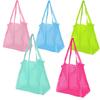 1/2/3Pcs Outdoor Protable Mesh Bag Handbag Kids Toys Storage Bags Swimming Large Beach Bag For Towels Cosmetic Makeup Organizer
