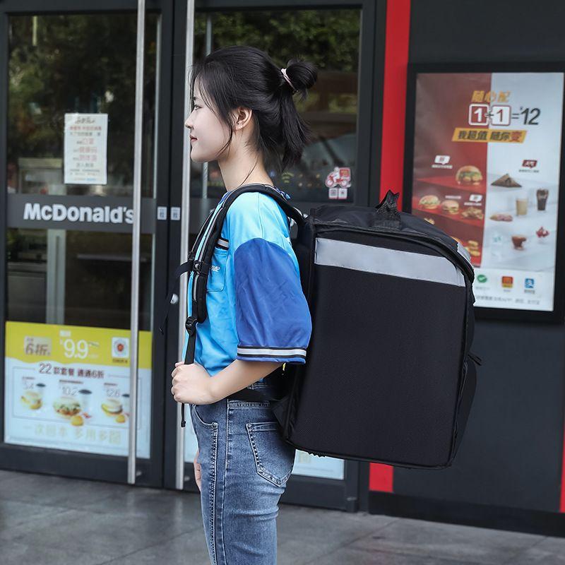 35L Extra Large Thermal Food Bag Cooler Bag Refrigerator Box Fresh Keeping Food Delivery Backpack Insulated Cool Bag