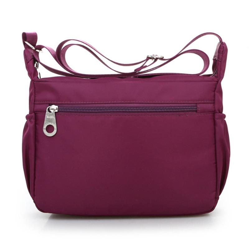 Na co dzień nylonowy wodoodporny zamek błyskawiczny torby Crossbody torebki damskie Oxford płócienne torby listonoszki na ramię torebki torebki Bolso Mujer