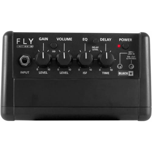 Blackstar - 3W Mini Guitar Amplifier FLY 3 + Genuine AC Adapter FLY-PSU + Marks Music Original Cloth Set