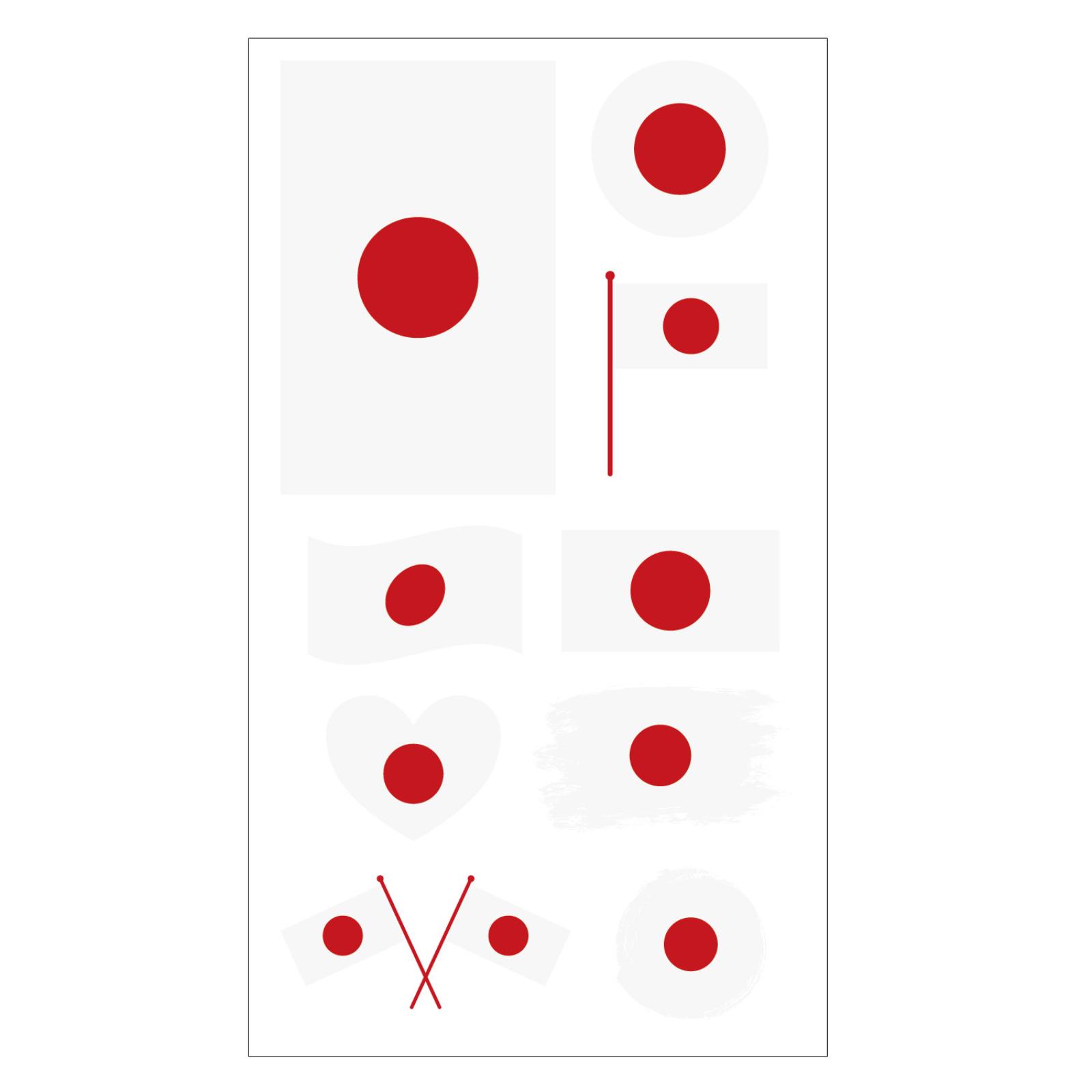 

Flag Football Fan Tattoos/Face Stickers, Event Cheering Props, Suitable For Adults And Children. One Size