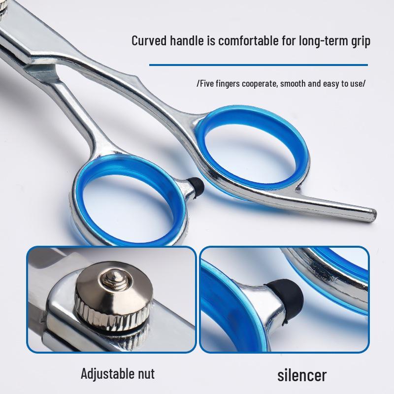Professional Pet Grooming Scissors Set for Dogs – Ideal for Trimming Teddy, Pomeranian, and Samoyed Coats