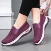 Women's Shoes Single Shoes Breathable Casual Shoes One-foot Shoes for Middle-aged and Elderly People Cloth Shoes