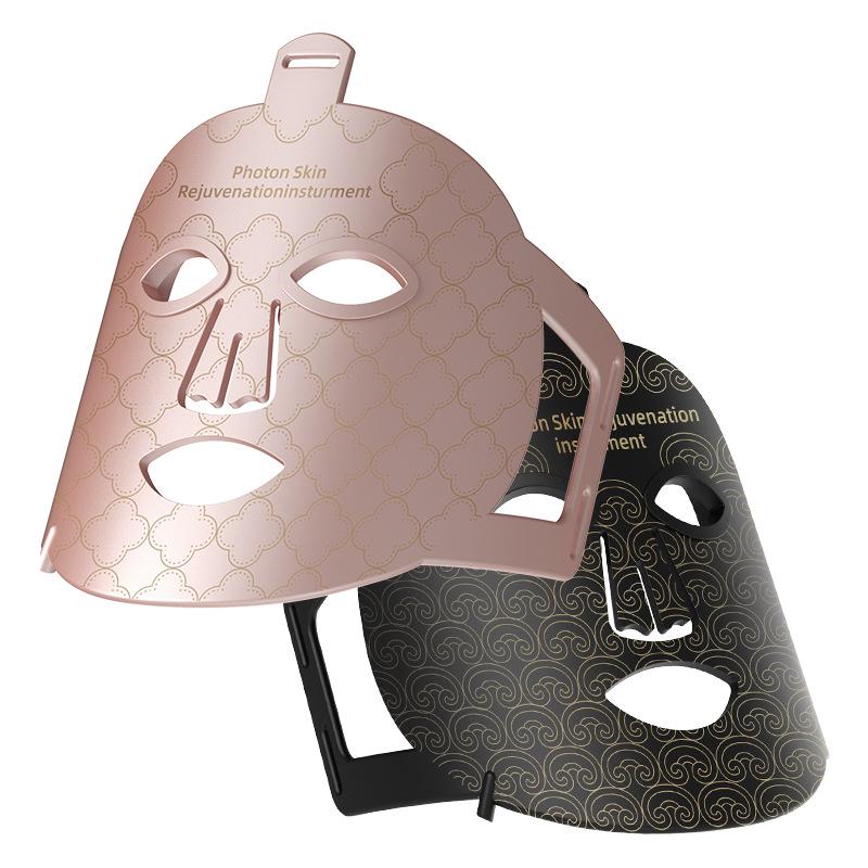 

Фотонная маска для омоложения против морщин - Домашнее устройство для ухода за лицом с большой световой панелью 4 Colors Upgrade розового золота