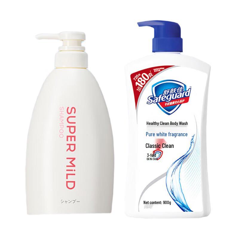 

Safeguard Pure White & Floral Wash and Bath Set