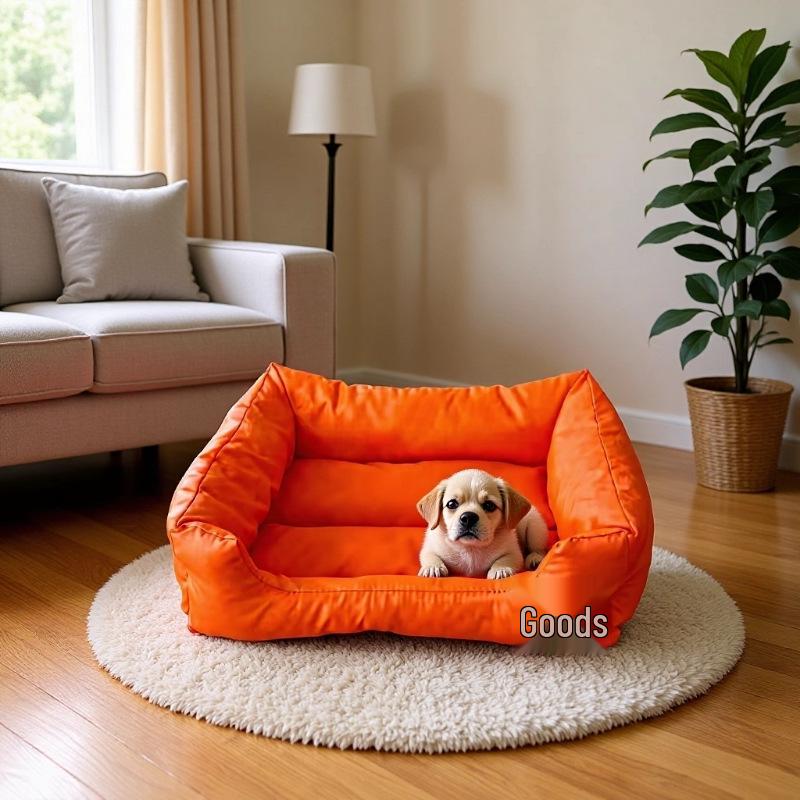All-Season Waterproof Tear-Resistant Pet Bed for Dogs and Cats