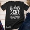 Whiskey Bent And Hellbound T Shirt Country Biker Bourbon