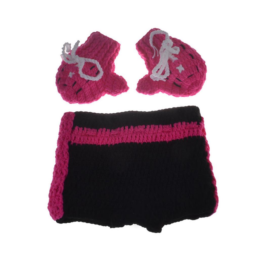 

Baby Photo Photography Prop Newborn Monthly Outfits Infant Boy Girl Jumpsuit Cute Handmade Knitted Woven Costumes
