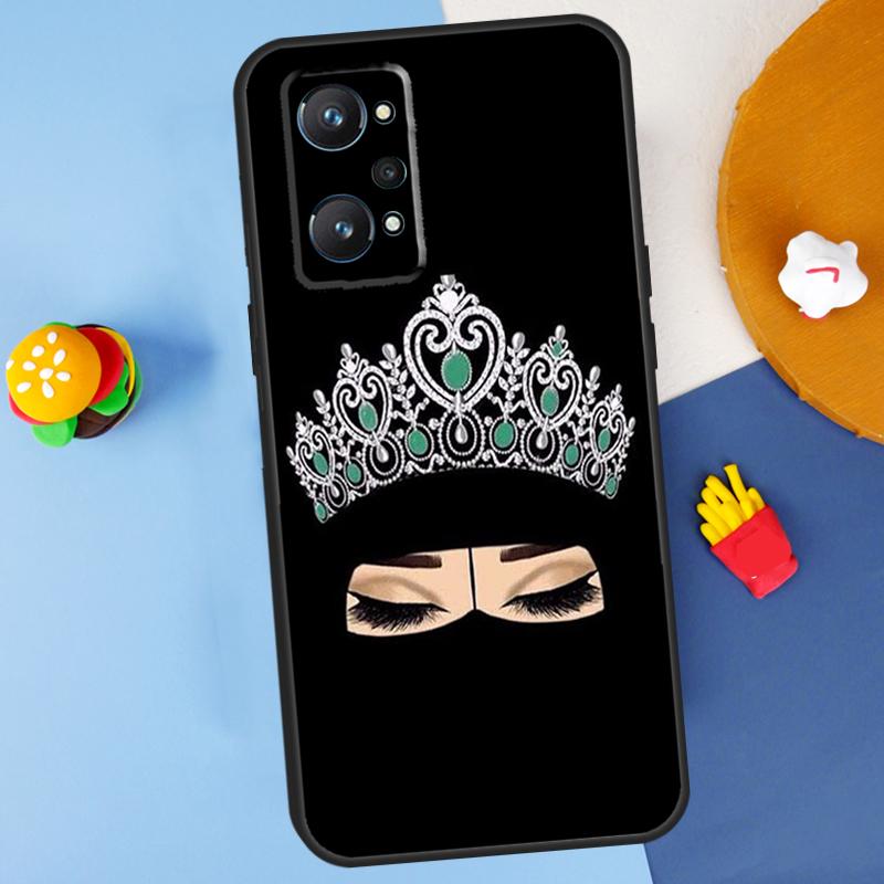 Muslim Islamic Arabic Hijab Girl For Realme 14 13 12 10 11 Pro Plus GT 6 6T 5 GT7 Pro C55 C51 C21Y C25S C67 C75 C53 C61 Case