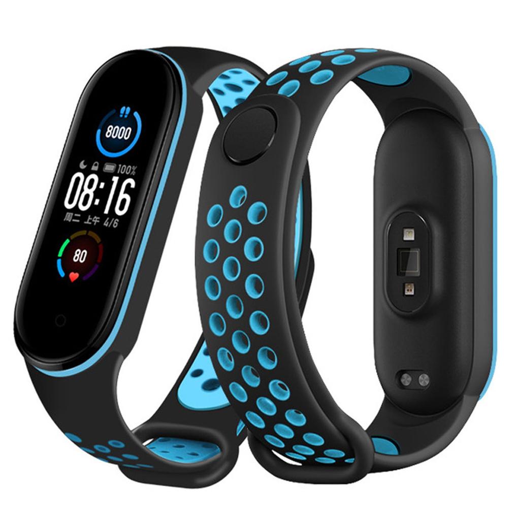 Prodyšný řemínek pro chytré hodinky Mi Band 3 4 Výměna řemínku náramku M3 M4