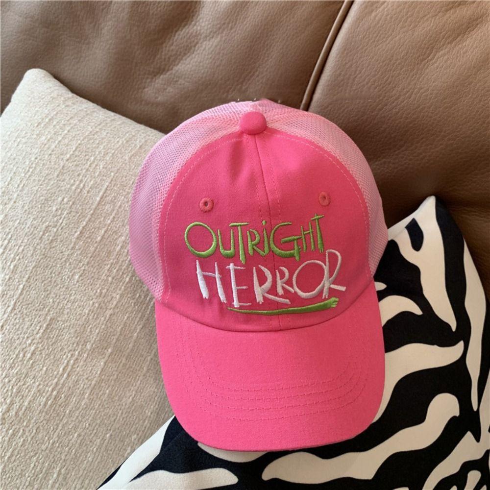 

Korean Style Kid Summer Sun Hat Quick-dry Girls Peaked Cap Outdoor помаранчевий