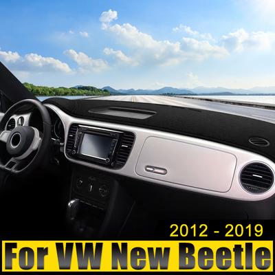 Pre Volkswagen VW New Beetle 2012 2013 2014 2015 2016 2017 2018 Kryt palubnej dosky auta Zabraňujúci svetlu Anti-UV Koberček Protišmykový