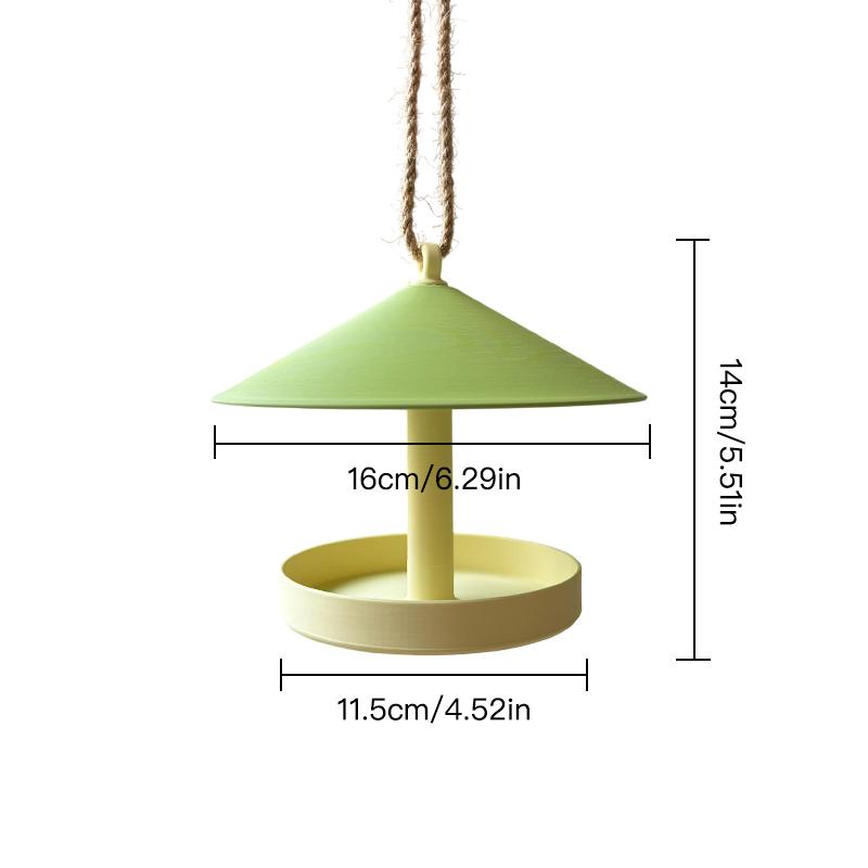 

Hanging Bird Feeder Birdhouse Bird Nest Garden Decor зелёный