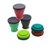 Telescopic Foldable Cup Food Grade Silicone Travel Mug Collapsible Water Cups Drinking