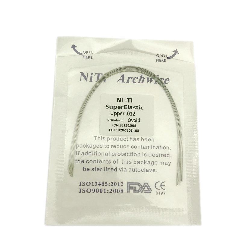 

Ортодонтические стоматологические суперэластичные овальные дуги Niti, круглые дуги, проволока для стоматологии, продукт для стоматолога 12 Upper