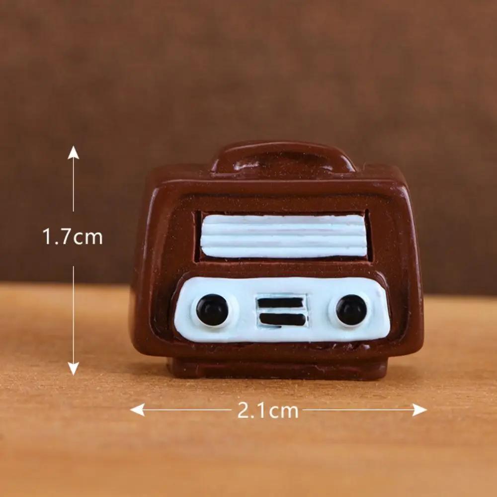 Home Decoration Retro Nostalgic Figurine Mini Doll Houses Figure Camera Miniatures Model Miniature Resin