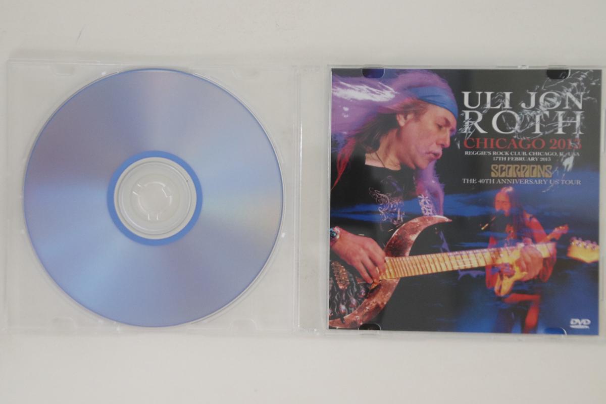 

DVD ULI JON ROTH - Chicago 2013 NONE NOT ON LABEL Unknown Rock Used
