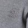 Laisse Passe Cropped Knit Pullover Gray Women's Sweater,