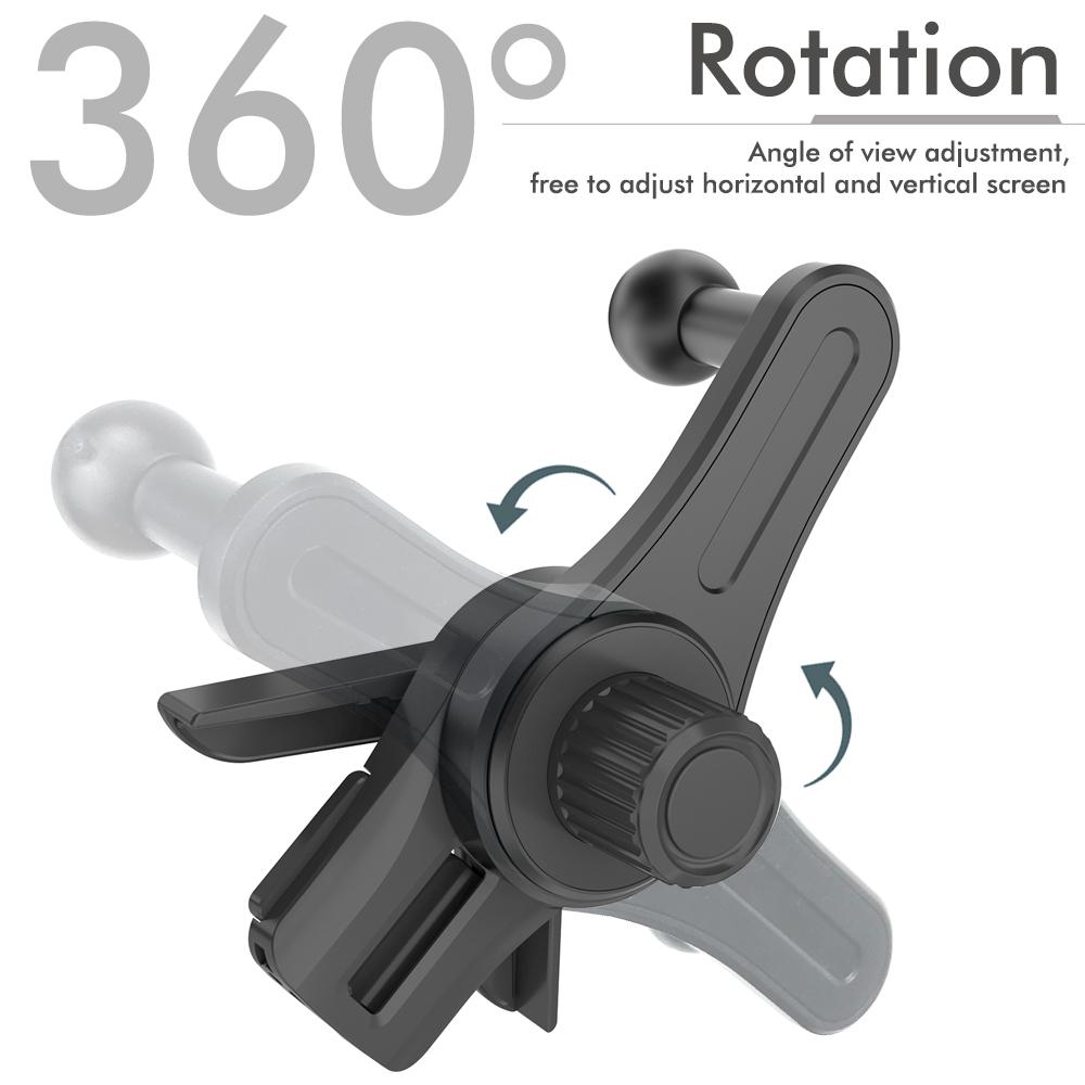 Car Mounted Display Screen Magnetic Mobile Phone Holder 360 Degree Freely Rotation Foldable Mount Usded for Car Electric Vehicle