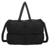 Niche Design Cotton Clothing One-shoulder Tote Bag  New Summer Embroidered Thread Square Cotton Carrying Underarm Pillow Bag