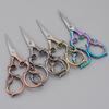 New European Retro Hollow Embroidery Scissors, Household Handmade Thread Scissors, Tea Art Scissors