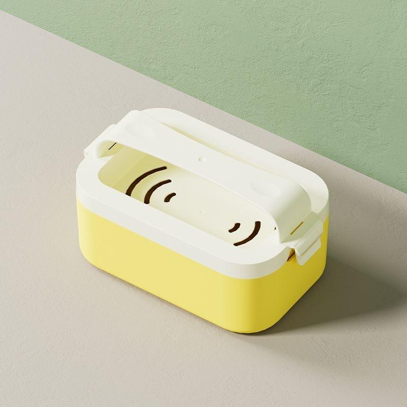 

Multifunctional Mesh Soap Bubble Box Anti Slip Draining Laundry Soap Storage Holder No Hand Rubbing Required for Household Use