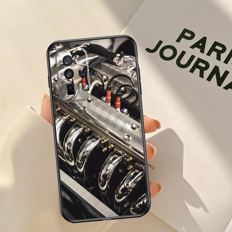 Mechanical Engines Case For Xiaomi 15 14 Ultra 13T 14T 15T Pro 17 Pro Max POCO X7 Pro X3 X5 X6 F5 F6 F7 F8 Coque