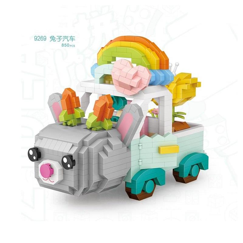 Loz Mini Blocks Beautiful Cartoon Character Cute Girl Small Bricks Brinquedo Boy Gift Girl Present Christmas New Year Goods