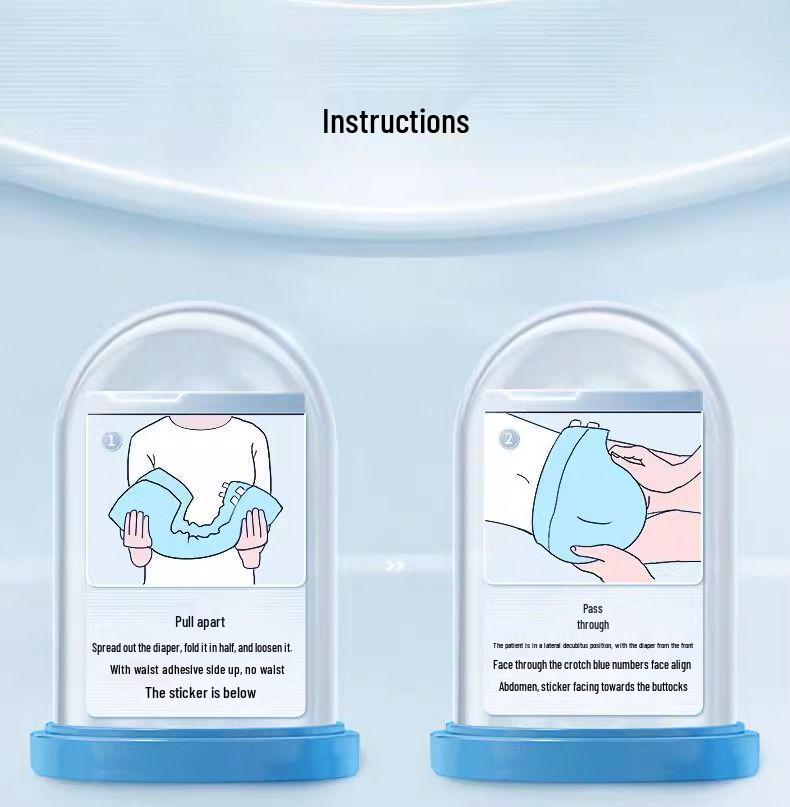 חיתולים למבוגרים במידות גדולות לגברים ונשים - מיועדים לקשישים (לא מתח)