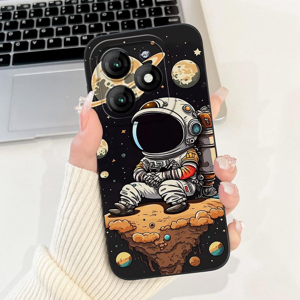 For Itel A70 A665L Case Soft Silicone Fashion Rabbit Phone Cover For Itel A 70 A70 Fundas ItelA70 Casing Shockproof Cover