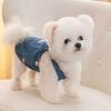 Modischer Jeansrock für Haustiere Welpen Luxusrock Hundekleidung Prinzessinnenkleider für tägliche Spaziergänge oder Fotoshootings