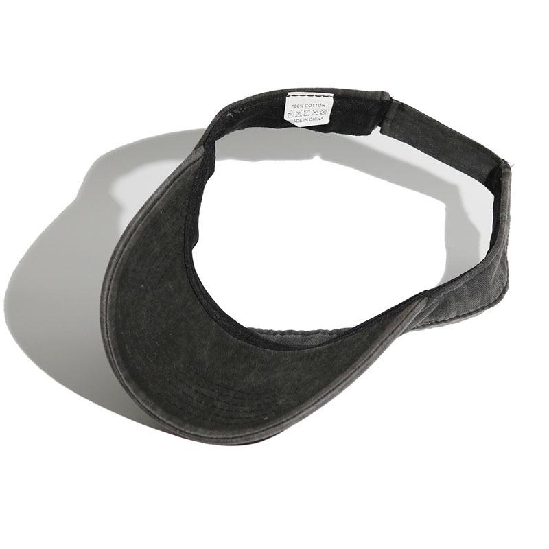 Unisex Washable Retro Sun Visor Cap for Outdoor Sports & Fishing
