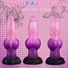 Silikonknoten Hundepenis Analplug & Dilatator für Adult SM Play